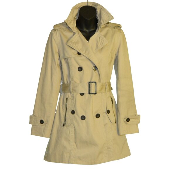 2 for/ $60 American Eagle Peplum Military Style Coat Size Small - Picture 13 of 16